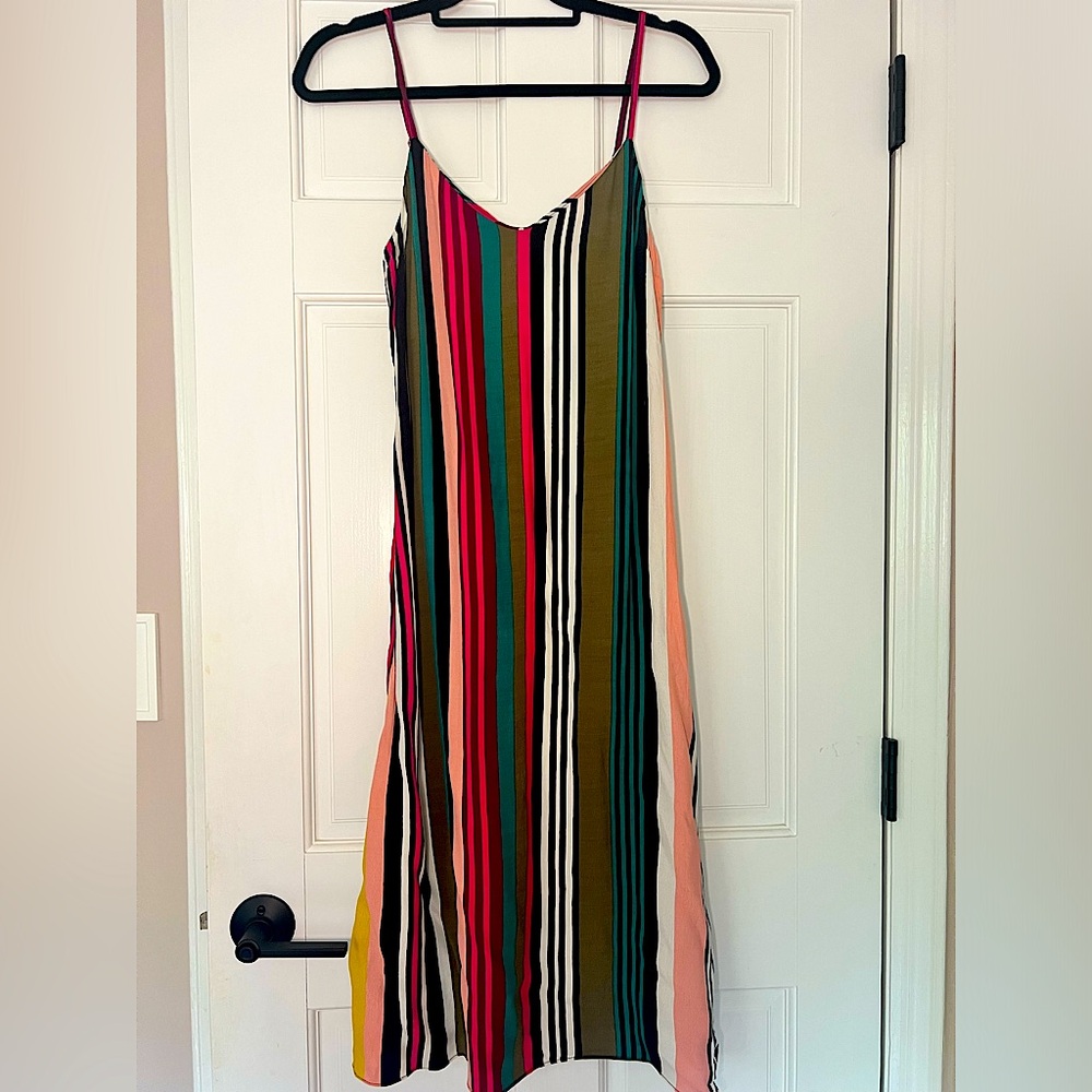 Express striped colorful dress size S